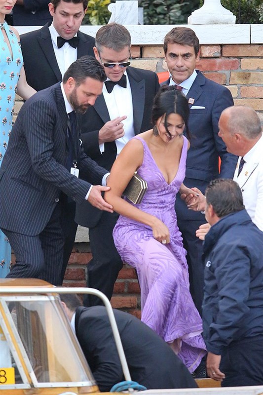 George Clooney and Amal Alamuddin Wedding Pictures